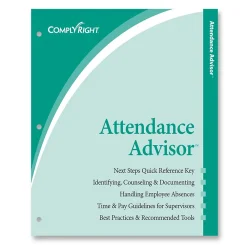 Hr Forms*ComplyRight 2025 Attendance Calendar Set, 100 Forms/Pack (A1411W16PK100)