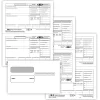 Tax Forms*ComplyRight 2024 W-2 Tax Form Envelopes/Recipient Copy Only, 5-Part, 2-Up, Copy B, C/2, D/1, 25/Pack (5648E25)