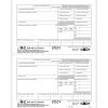 Tax Forms*ComplyRight 2024 W-2 Tax Form, 2-Part, 2-Up, Employee Copy C, 50/Pack (520350)