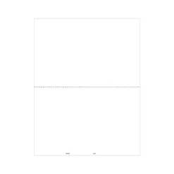 Tax Forms*ComplyRight 2024 W-2 Tax Form, 1-Part, 2-Up, 50/Pack (520750)