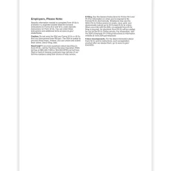 Tax Forms*ComplyRight 2024 W-2C Tax Form, 1-Part, Copy 1/D, 50/Pack (531550)