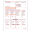 Tax Forms*ComplyRight 2024 W-2C Tax Form, 1-Part, Federal Copy A, 50/Pack (531350)