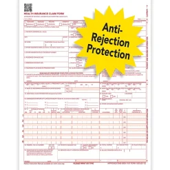 Medical Forms*TFP ComplyRight CMS-1500 Health Insurance Claim Forms (02/12), 8-1/2" x 11", Pack of 500 (CMS12LC500)