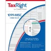 Tax Forms*ComplyRight TaxRight 2024 1099-MISC Tax Form Tax Form Set with Envelopes, 4-Part, 25/Pack (SC6103E25)