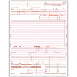 Medical Forms*ComplyRight UB-04 Hospital Claim Form, 500 Forms/Pack (UB04LC5)
