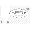 Card Stock*Core’dinations Core'dinations Premium Smooth Cardstock, Great White, 20 Sheets/Pack (377691)