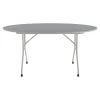 Folding Tables*Correll Folding Table, 62" Dia., Gray (CF60TF-15)
