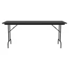Folding Tables*Correll Folding Table, 60" x 30", Black (CF3060TF-07)
