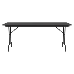 Folding Tables*Correll Folding Table, 60" x 30", Black (CF3060TF-07)