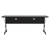 Folding Tables*Correll Folding Table, 72" x 24", Gray Granite (FT2472TF-15)