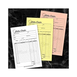 Business Forms*Cosco Artistic 3-Part Carbonless Sales Orders, 4.25" x 7.25", 50 Sets/Book (074016)