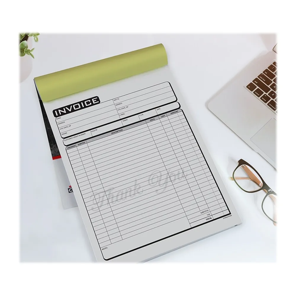 Business Forms*Cosco Business 2-Part Carbonless Invoices, 8.5" x 11", 50 Sets/Book (074005)