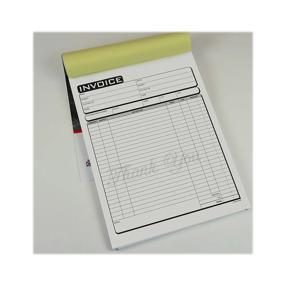 Business Forms*Cosco Business 2-Part Carbonless Invoices, 8.5" x 11", 50 Sets/Book (074005)