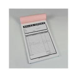 Business Forms*Cosco Business 3-Part Carbonless Sales Orders, 4.25