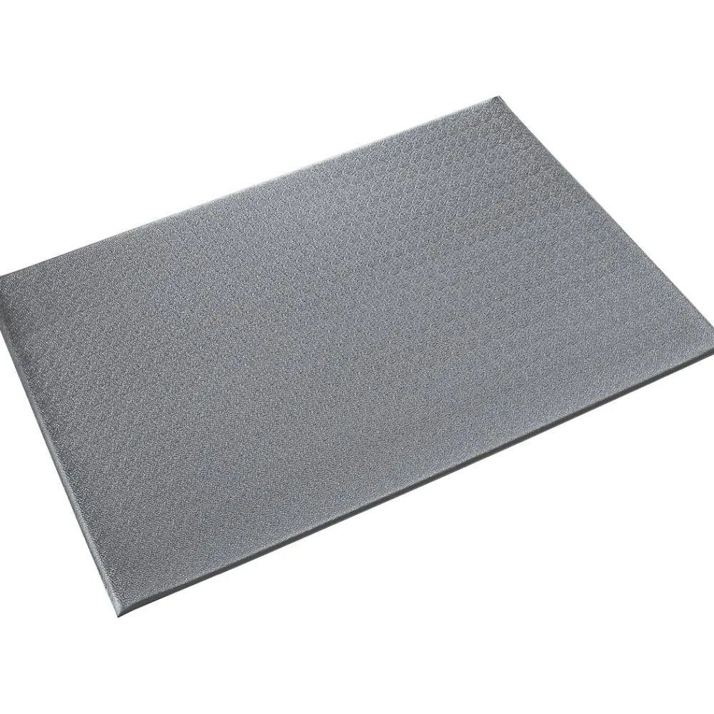 Anti-Fatigue Mats*Crown Mats Comfort-King Anti-Fatigue Mat, 24" x 36", Steel Gray (CK 0023GY)