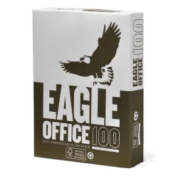 Multipurpose Paper*Eagle Office 100% Recycled 8.5" x 11" Multipurpose Paper, 20 lbs., 92 Brightness, 500/Ream (31550501)