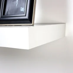 Shelving*Eden Grove Square Edge Single Wall Shelf, 36"W, White (0191408)