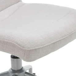 Office Chairs*Elle Decor Adelaide Fabric Task Chair, Ivory (48214B)