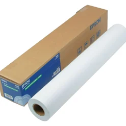 Wide Format Paper*Epson Wide Format CAD Inkjet Bond Paper, 24" x 82', Matte Finish (EPSS041385)