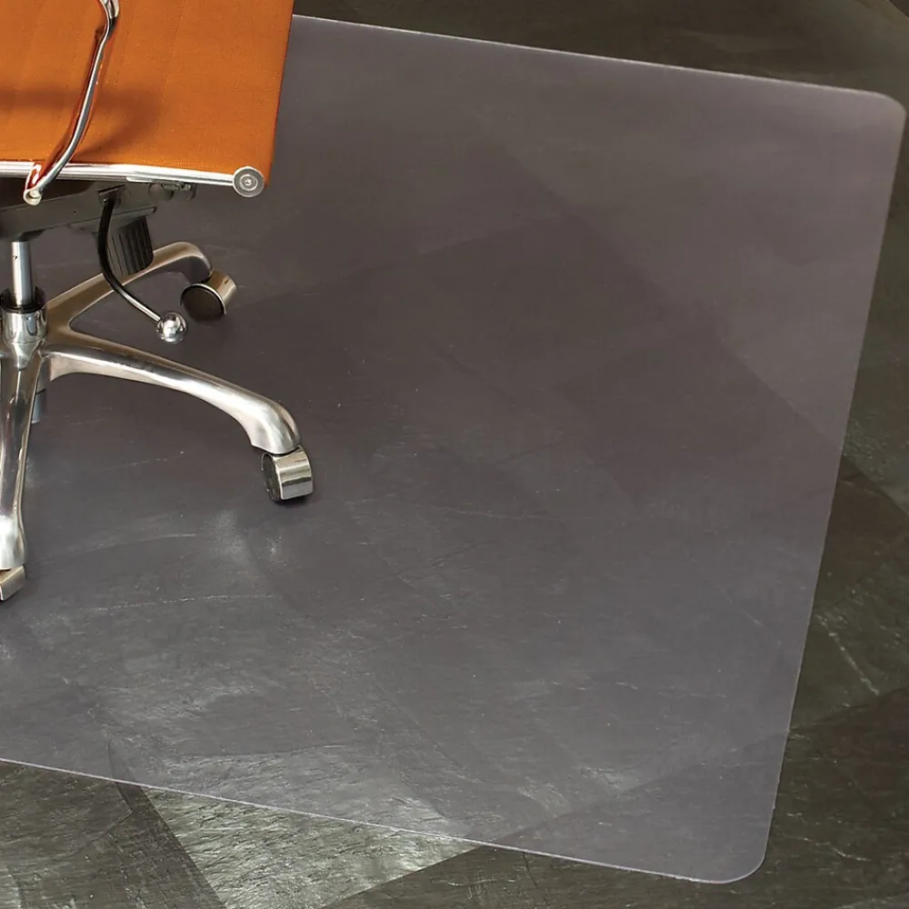 Chair Mats*ES Robbins Natural Origins Hard Floor Chair Mat, 46" x 60'', Clear (ESR143022)