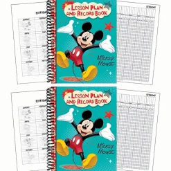 Grade Books*Eureka Mickey Lesson Plan & Record Book, Pack of 2 (EU-866267-2)