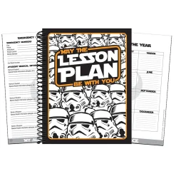 Grade Books*Eureka Star Wars Super Troopers Lesson Plan Book, Pack of 2 (EU-866274-2)