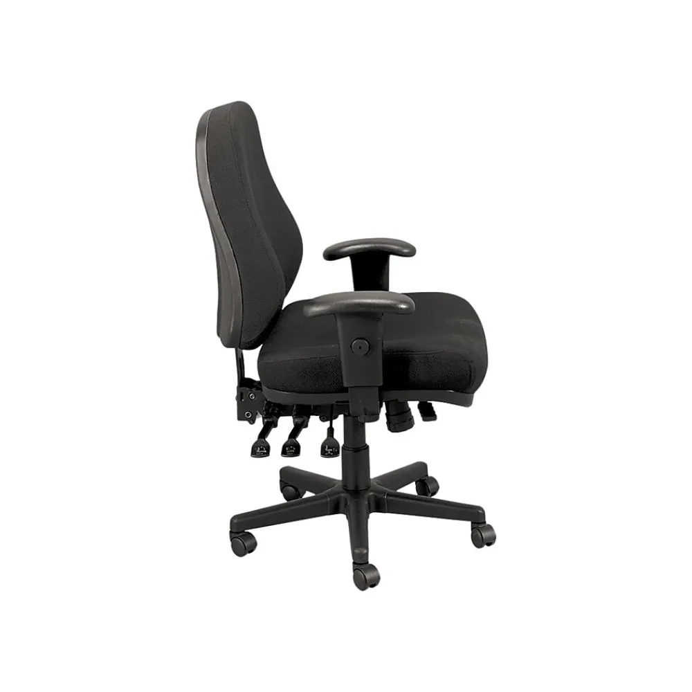 Office Chairs*Eurotech 24/7 Fabric Task Chair, Dove Black (24/7-BLKDOVE)