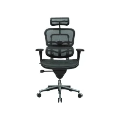 Office Chairs*Eurotech High Back Mesh Task Chair, Black (ME7ERG(N))
