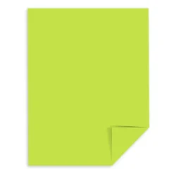 Card Stock*Exact 65 lb. Card Stock Paper, 8.5" x 11", Vulcan Green, 250 Sheets/Ream (WAU21869)