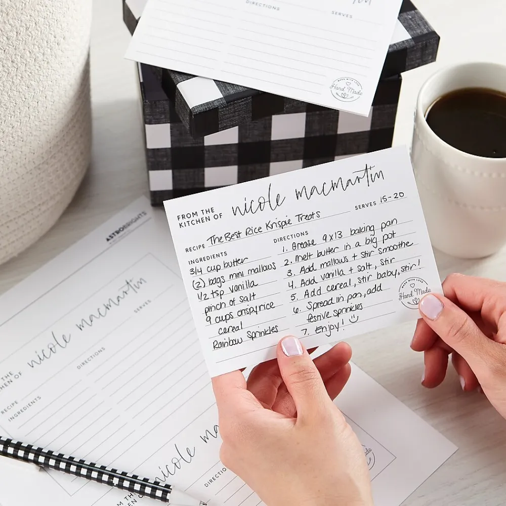 Card Stock*Exact 110 lb. Index Paper, 8.5" x 11", White, 250 Sheets/Pack (40508)