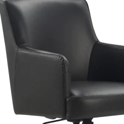 Office Chairs*Finch Belmont Ergonomic Leather Swivel Executive Chair, Charcoal (CHR10061C)