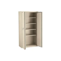 Storage Cabinets*FireKing 72" Steel Storage Cabinet with 4 Shelves, Parchment (CF7236-DPAI)