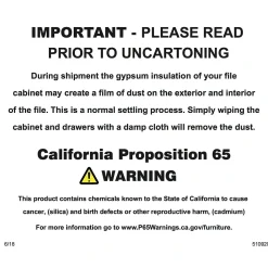 File Cabinets*FireKing Card, Check and Note File, 6-Drawer, Parchment