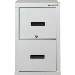 File Cabinets*FireKing ® FireShield 2-Drawer Vertical File Cabinet, Letter/Legal, Diamond Stone (2S1822-DDSSF)