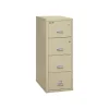 File Cabinets*FireKing Safe-in-a-File 4 File Drawer Vertical File Cabinet, Fire Resistant, Beige, Legal, 31.56"D (4-2131-CPASF)