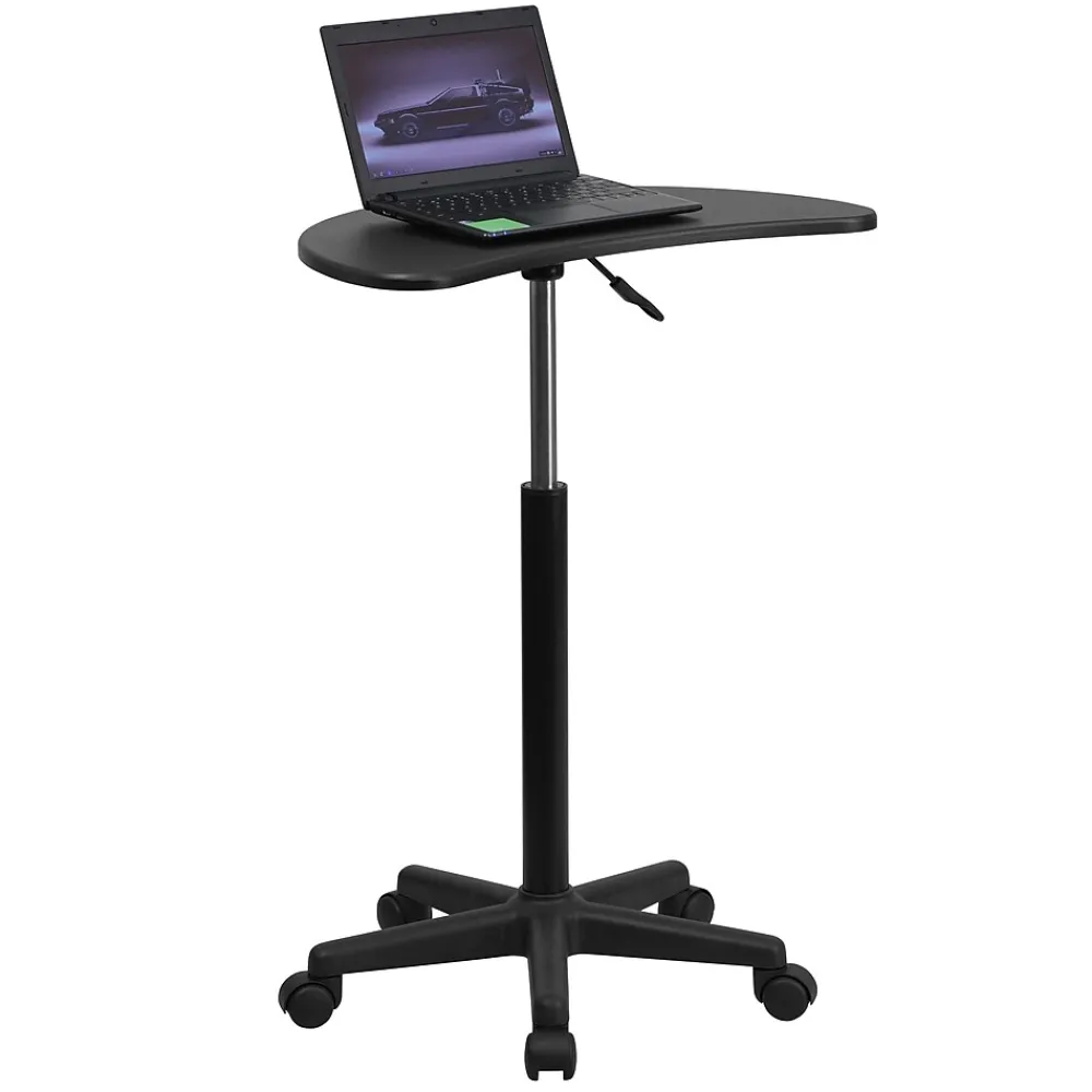 Office Desks*Flash Furniture 25" Laminate Laptop Desks Black (NANJN2792)