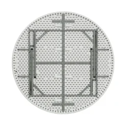 Folding Tables*Flash Furniture 60"Dia. Folding Table, Granite White, 15/Pack (15DADYCZ154GW)