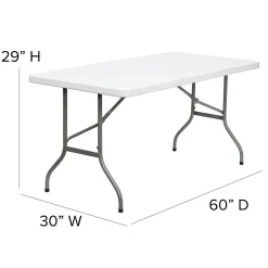 Folding Tables*Flash Furniture Elon 5' x 30