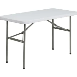 Folding Tables*Flash Furniture Elon Folding Table, 48.25" x 24", Granite White (DADYCZ1222)