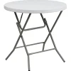 Folding Tables*Flash Furniture Elon Folding Table, 31.5" x 31.5", Granite White (DADYCZ80RGW)