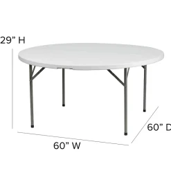 Folding Tables*Flash Furniture Elon Folding Table, 60