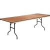 Folding Tables*Flash Furniture Fielder Folding Table, 96" x 36", Natural (XA3696P)