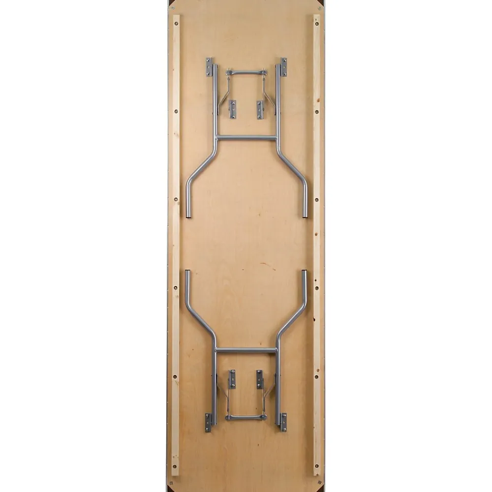 Folding Tables*Flash Furniture Fielder Folding Table, 96" x 30", Birchwood (XA3096BIRCHM)