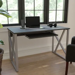 Computer Desks*Flash Furniture 48"W Computer Desk, Black (NANWK004)
