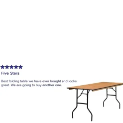 Folding Tables*Flash Furniture Gael Folding Table, 72