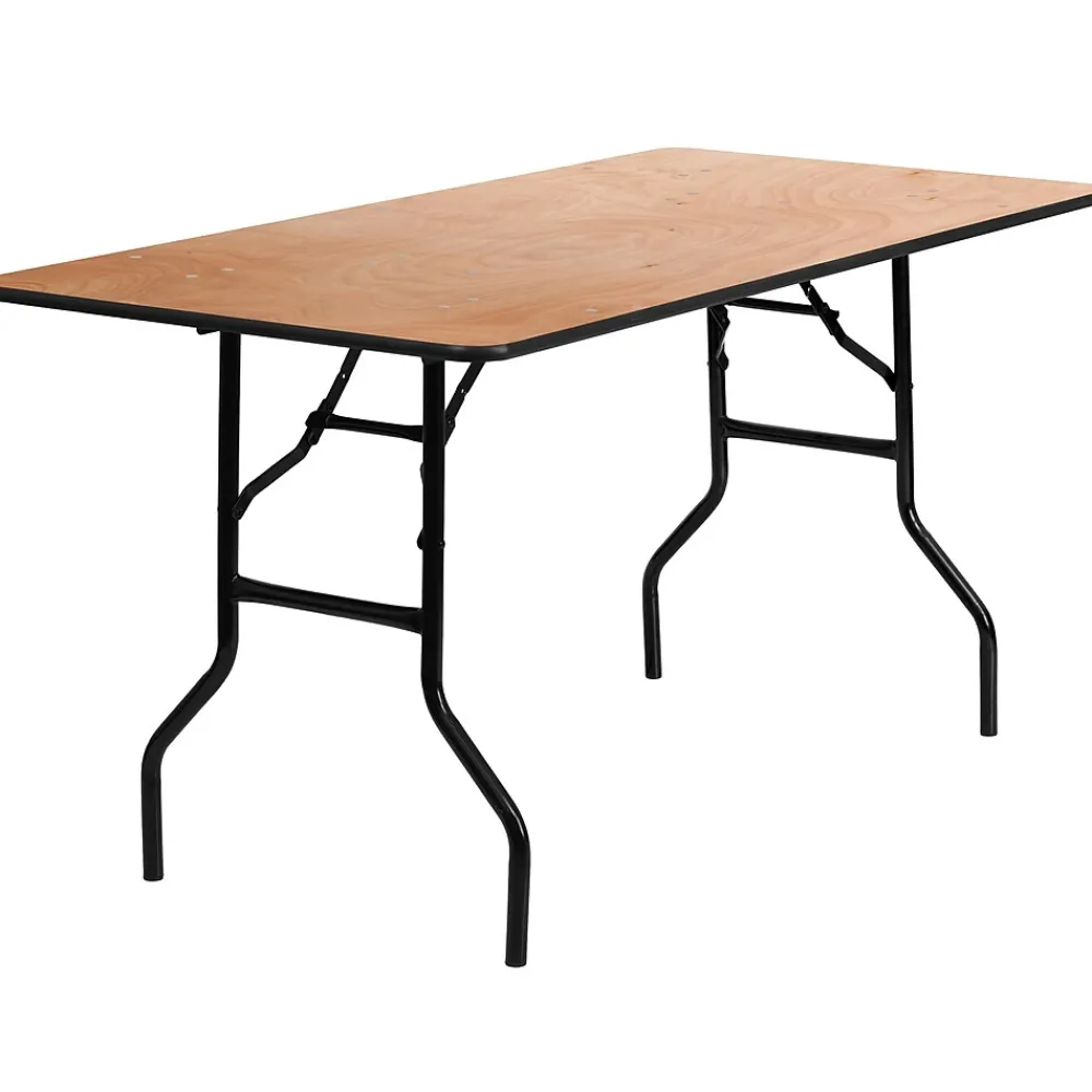 Folding Tables*Flash Furniture Gael Folding Table, 60" x 30", Natural (YTWTFT30X60TBL)