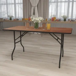 Folding Tables*Flash Furniture Gael Folding Table, 60" x 30", Natural (YTWTFT30X60TBL)