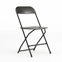 Folding & Stacking*Flash Furniture HERCULES Plastic Office Chair, Black (LE-L-3-BK-GG)