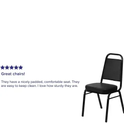 Folding & Stacking*Flash Furniture HERCULES Series Vinyl Banquet Chair, Black (FD-BHF-1-GG)