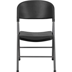 Folding & Stacking*Flash Furniture HERCULES™ Plastic Armless Folding Chair, Black, 6/Pack
